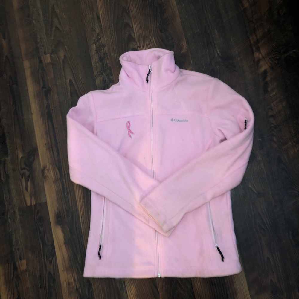 Colombia breast cancer zip up